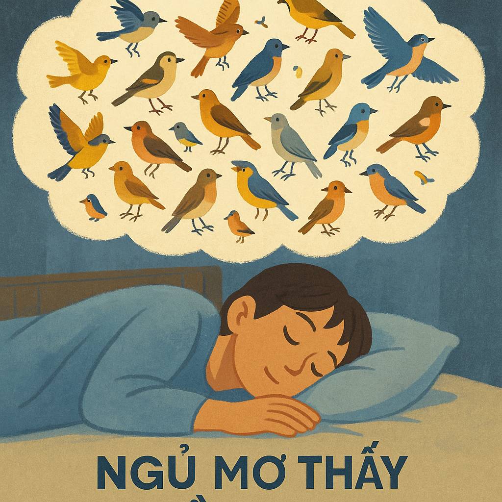 Mơ thấy nhiều chim là điềm gì? Đánh số mấy