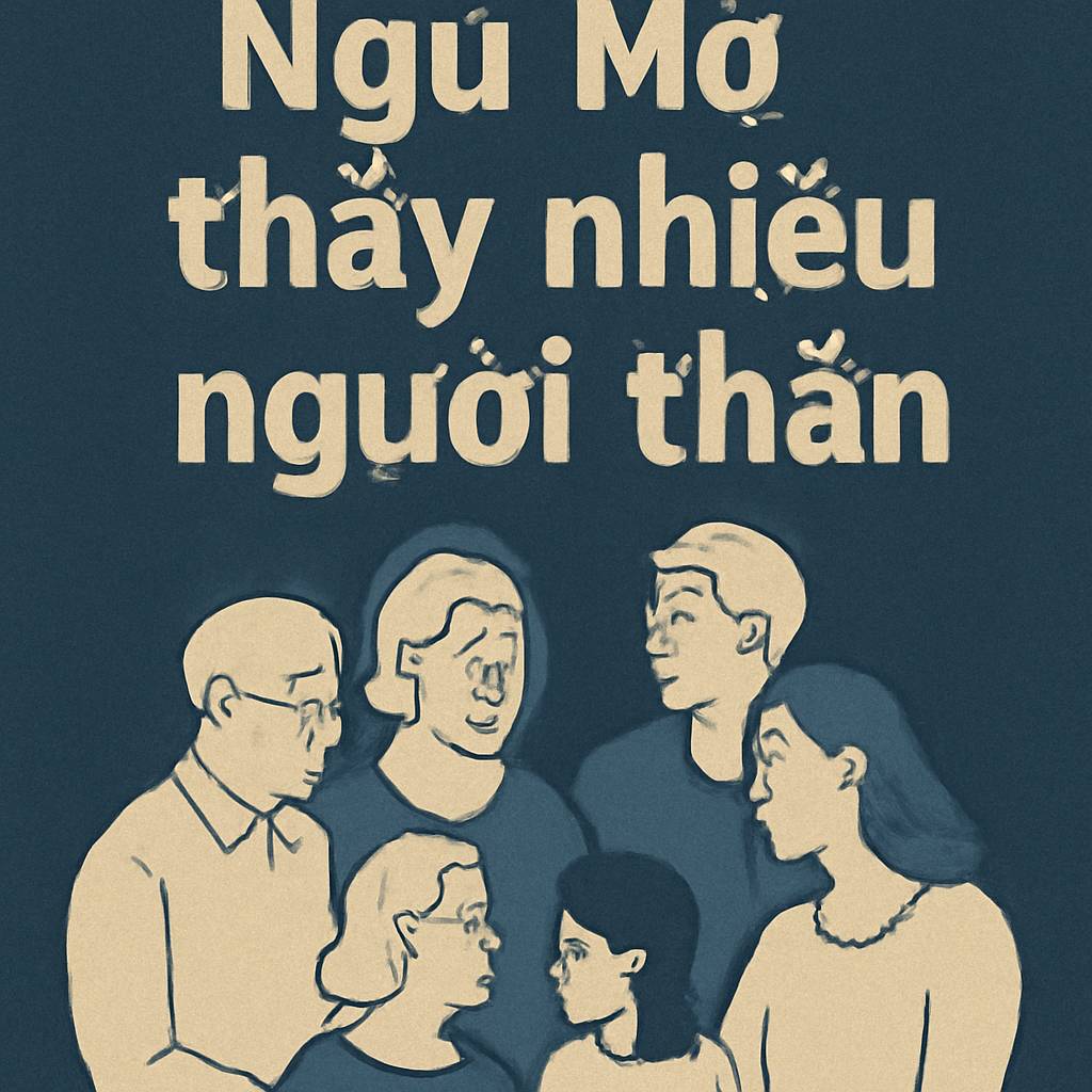 Mơ thấy nhiều người thân là điềm gì? Đánh số mấy chuẩn xác?