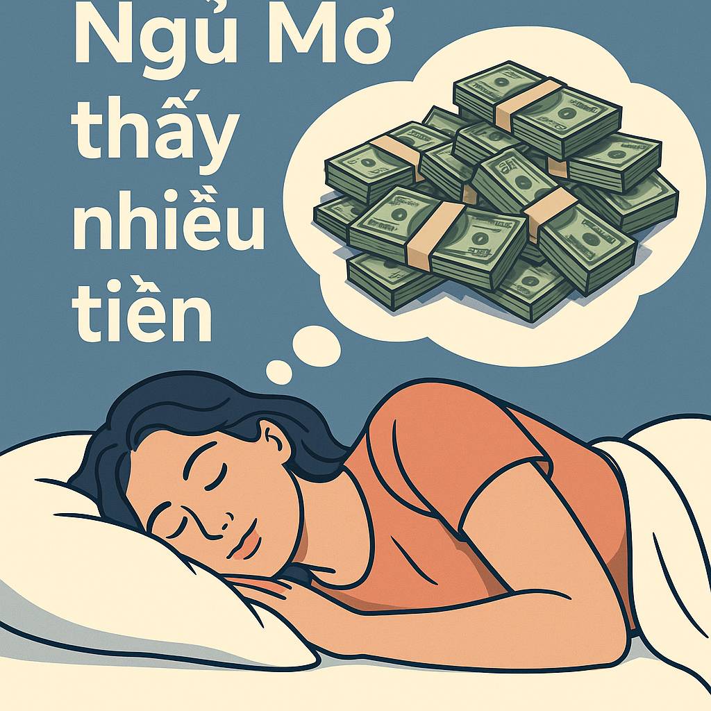 Mơ thấy nhiều tiền là điềm gì? Đánh số mấy?