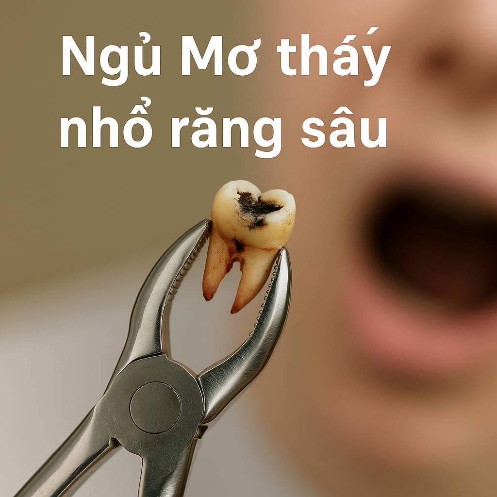 Mơ thấy nhổ răng sâu là điềm gì? Đánh số mấy