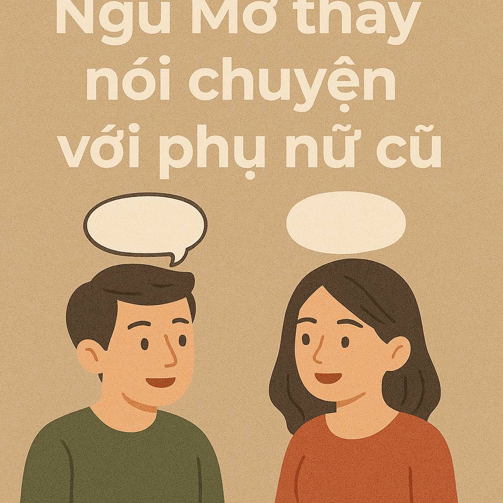Mơ thấy nói chuyện với phụ nữ là điềm gì? Đánh số mấy