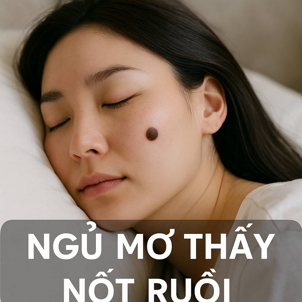 Mơ thấy nốt ruồi là điềm gì? Đánh số mấy