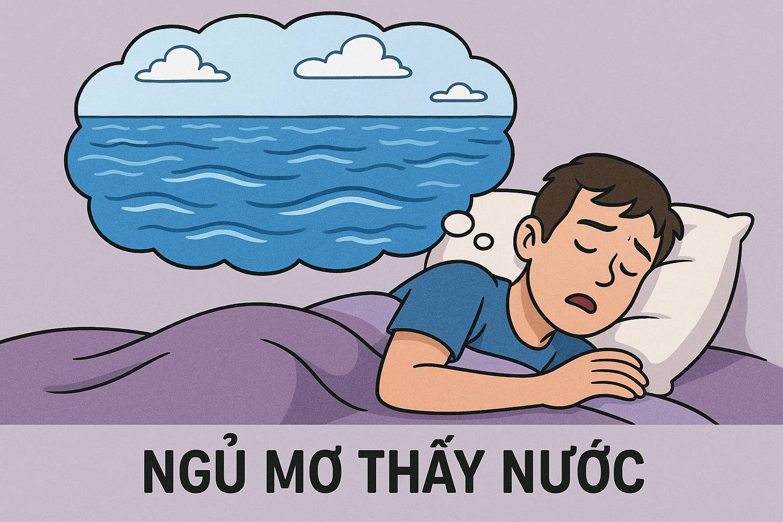Mơ thấy nước là điềm gì? Đánh số mấy?
