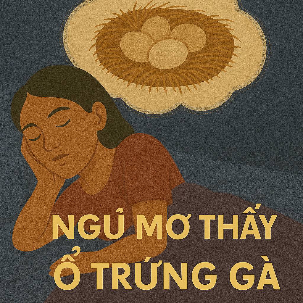 Mơ thấy ổ trứng gà là điềm gì? Đánh số mấy