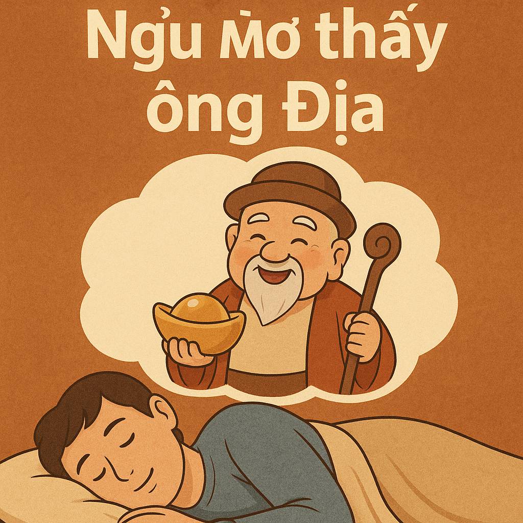 Mơ thấy Ông Địa là điềm gì? Đánh số mấy