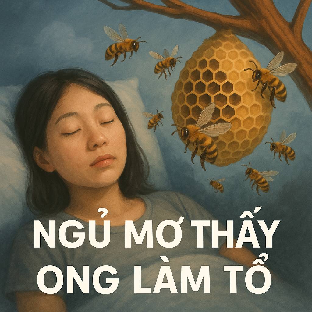 Mơ thấy ong làm tổ là điềm gì? Đánh số mấy?