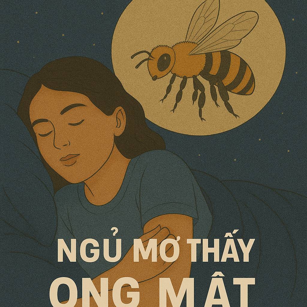 Mơ thấy ong mật là điềm gì? Đánh số mấy