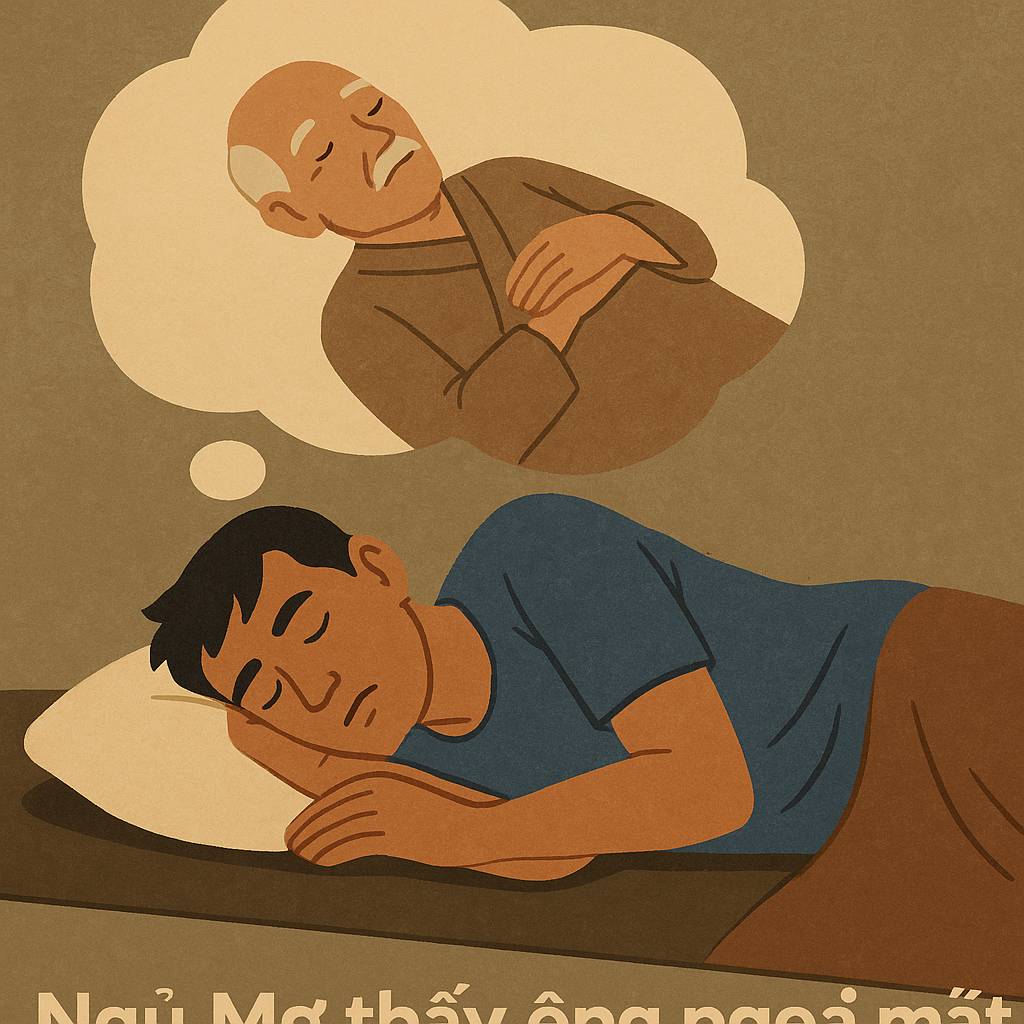 Mơ thấy ông ngoại mất là điềm gì? Đánh số mấy?