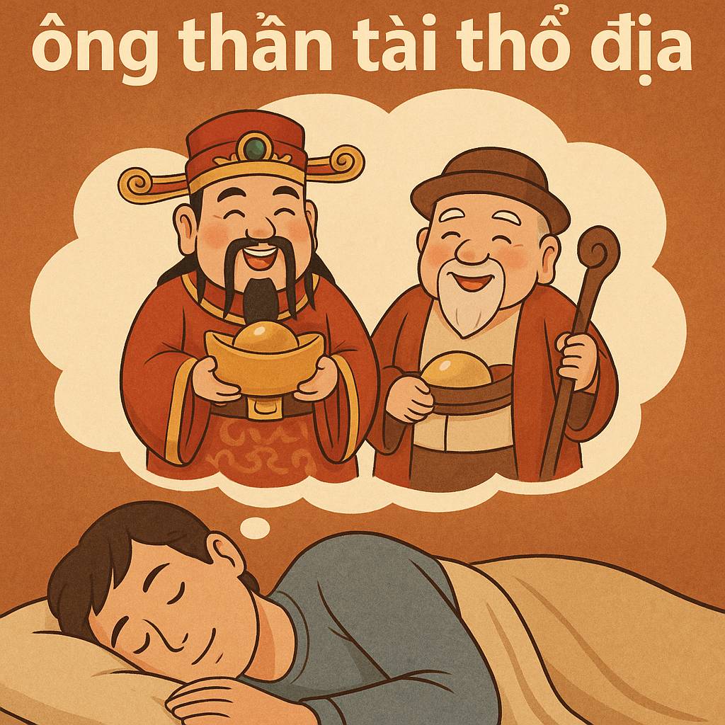 Mơ thấy Ông Thần Tài Thổ Địa là điềm gì? Đánh số mấy?
