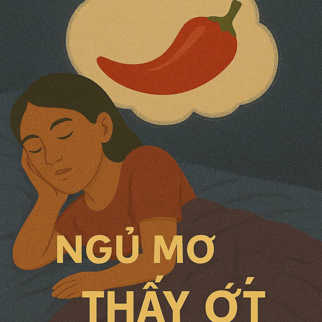 Mơ thấy ớt là điềm gì? Đánh số mấy?