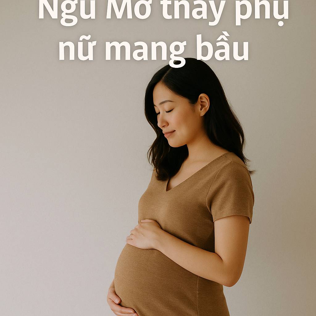 Mơ thấy phụ nữ mang bầu là điềm gì? Đánh số mấy