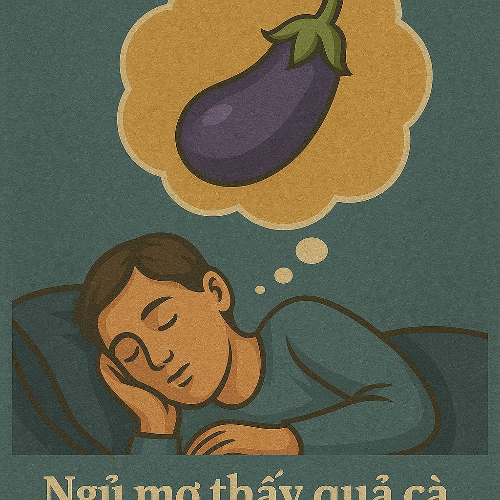 Mơ thấy quả cà là điềm gì? Đánh số mấy?