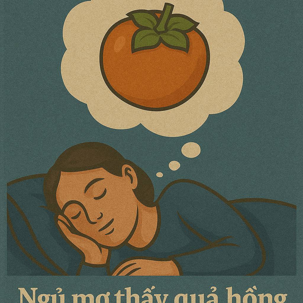 Mơ thấy quả hồng là điềm gì? Đánh số mấy?