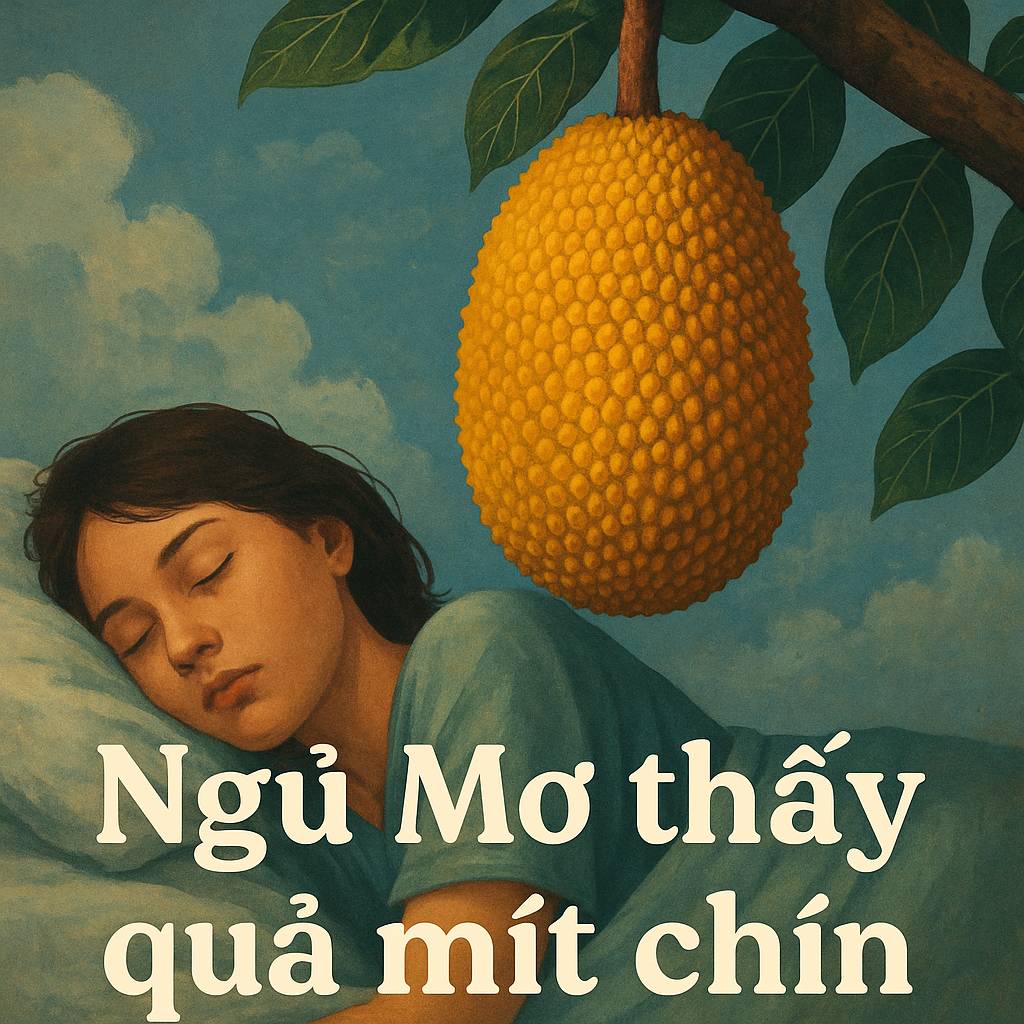 Mơ thấy quả mít chín là điềm gì? Đánh số mấy