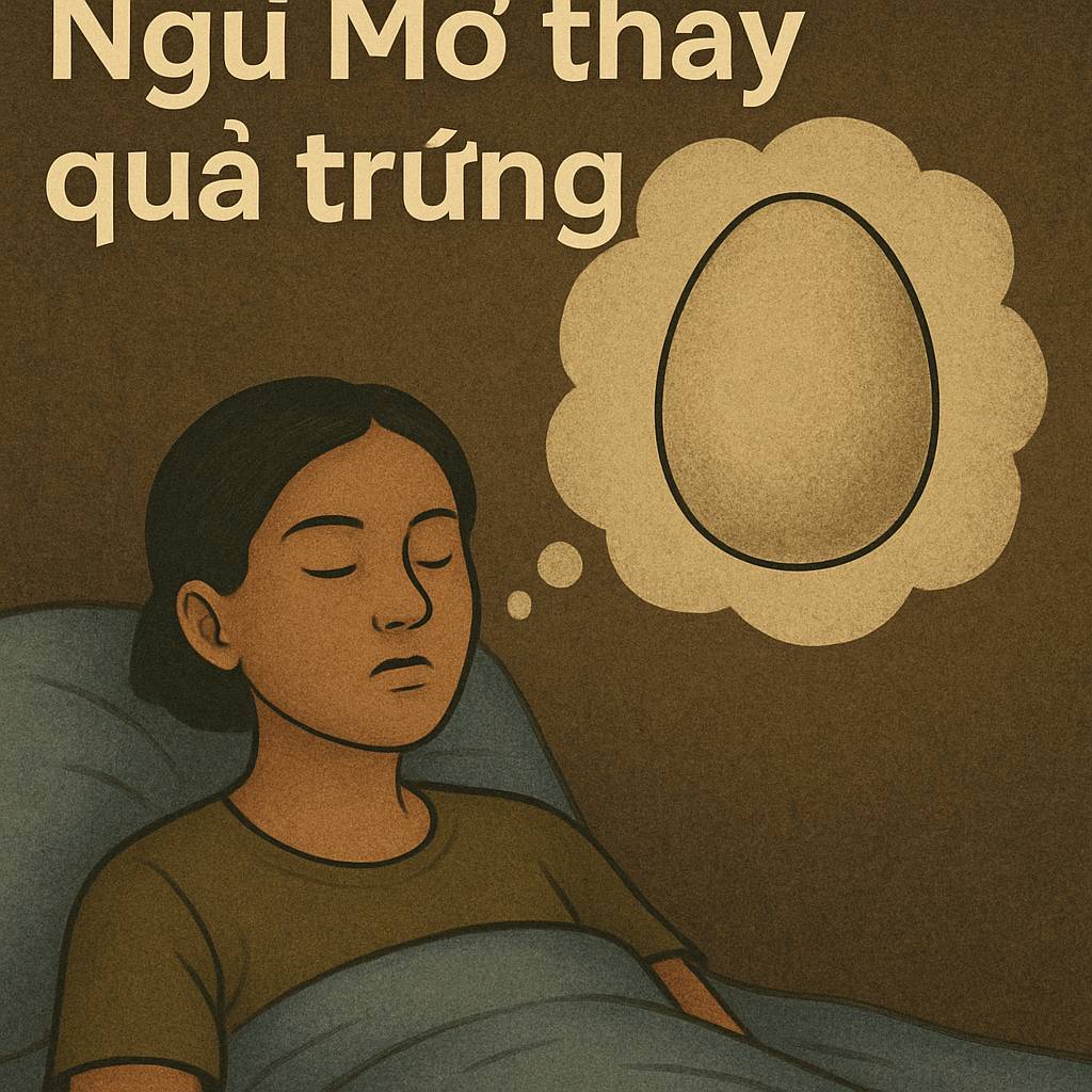 Mơ thấy quả trứng là điềm gì? Đánh số mấy?