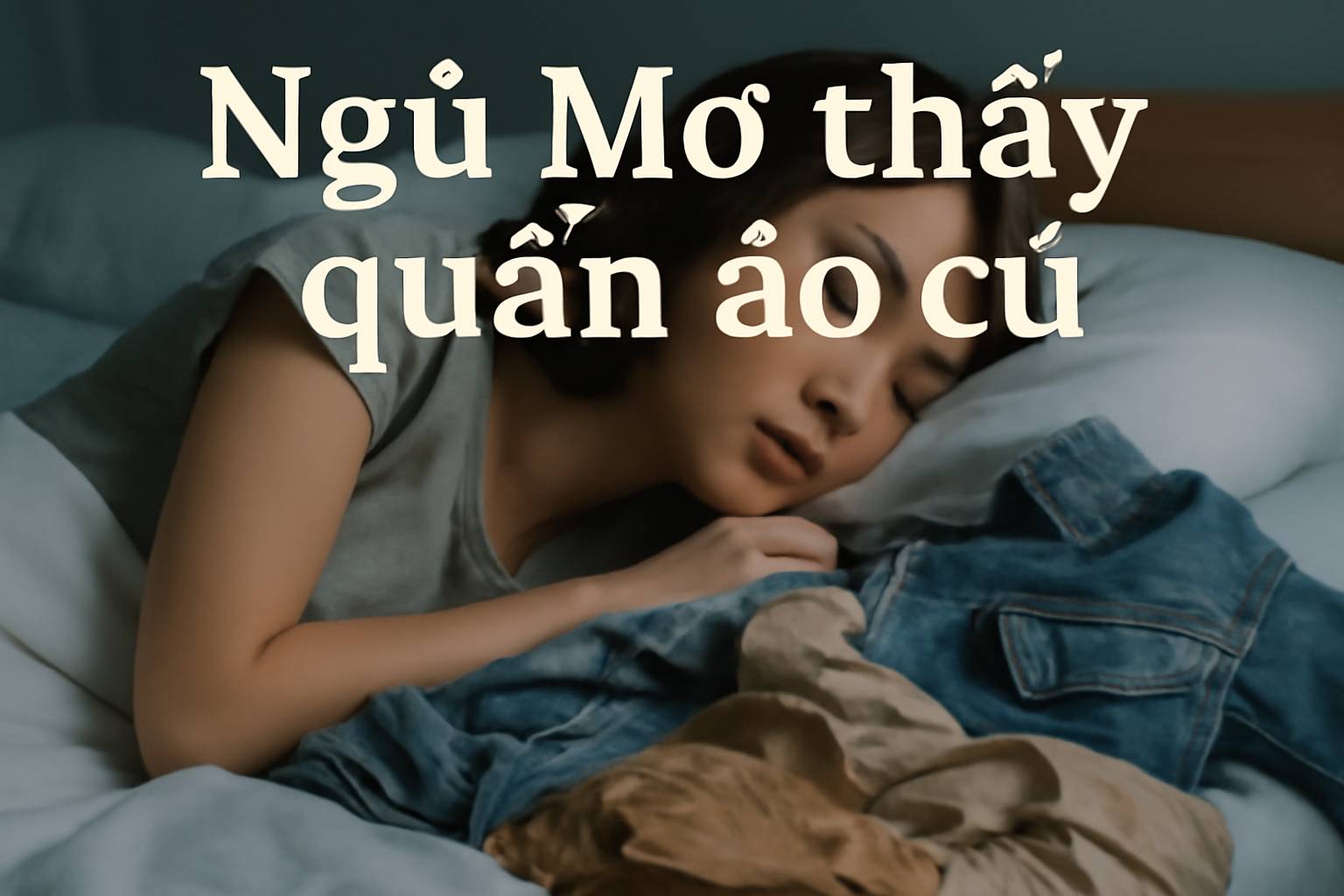 Mơ thấy quần áo cũ là điềm gì? Đánh số mấy