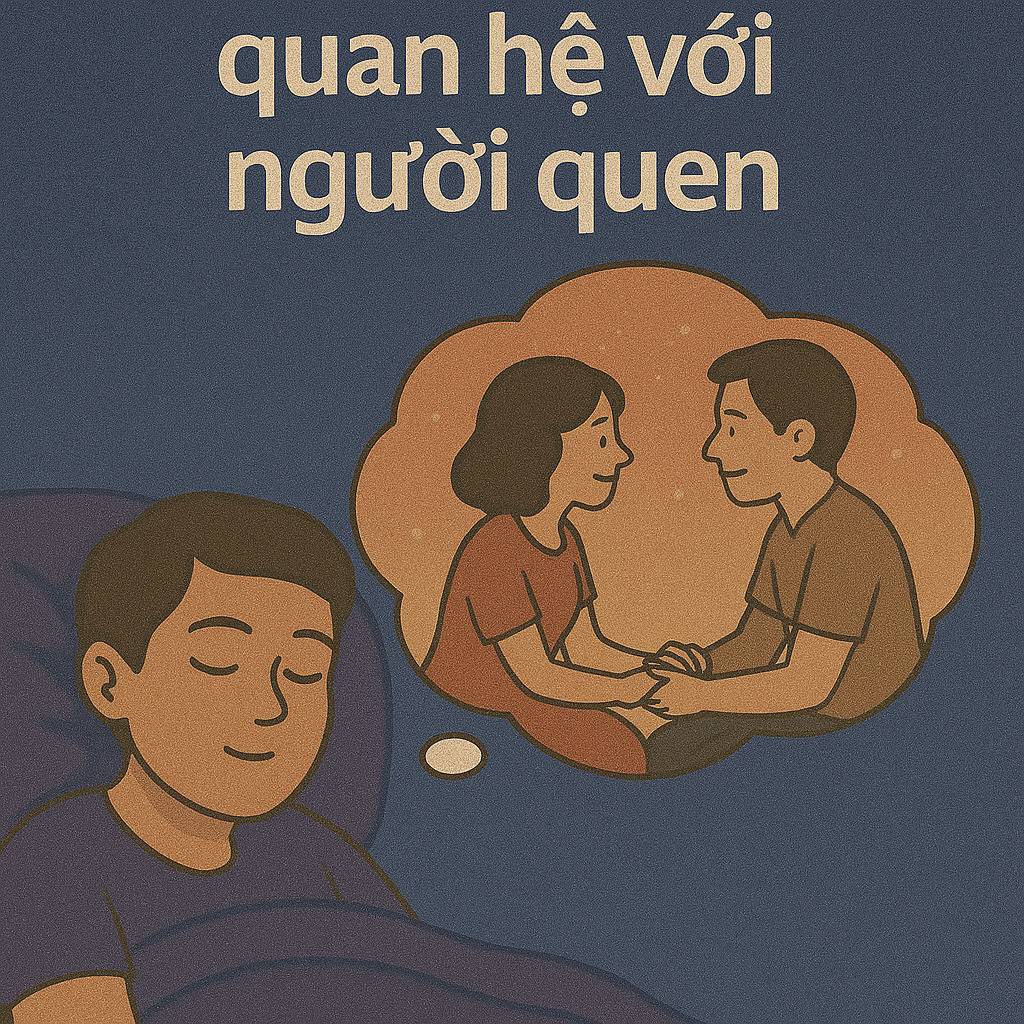 Mơ thấy quan hệ với người quen là điềm gì? Đánh số mấy?