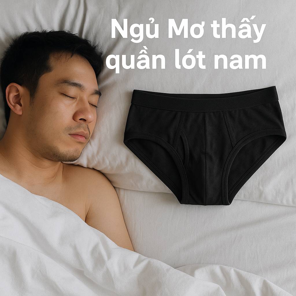 Mơ thấy quần lót nam là điềm gì? Đánh số mấy