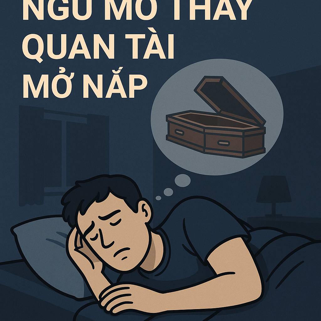 Mơ thấy quan tài mở nắp là điềm gì? Đánh số mấy