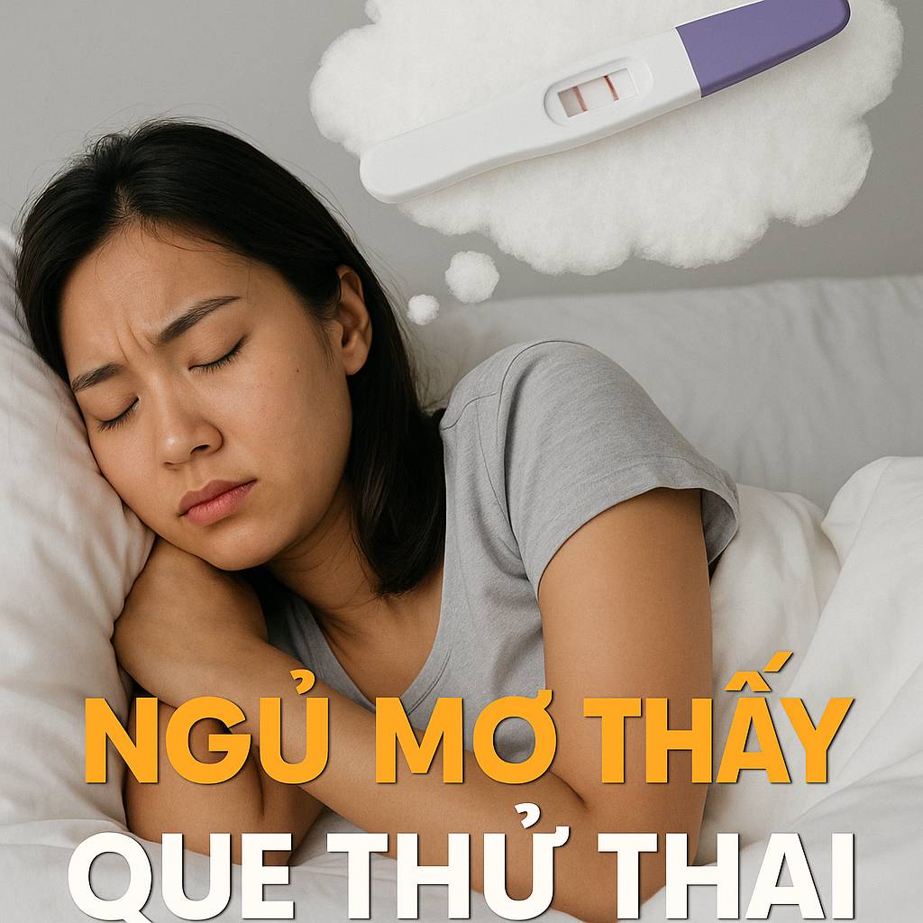 Mơ thấy que thử thai là điềm gì? Đánh số mấy