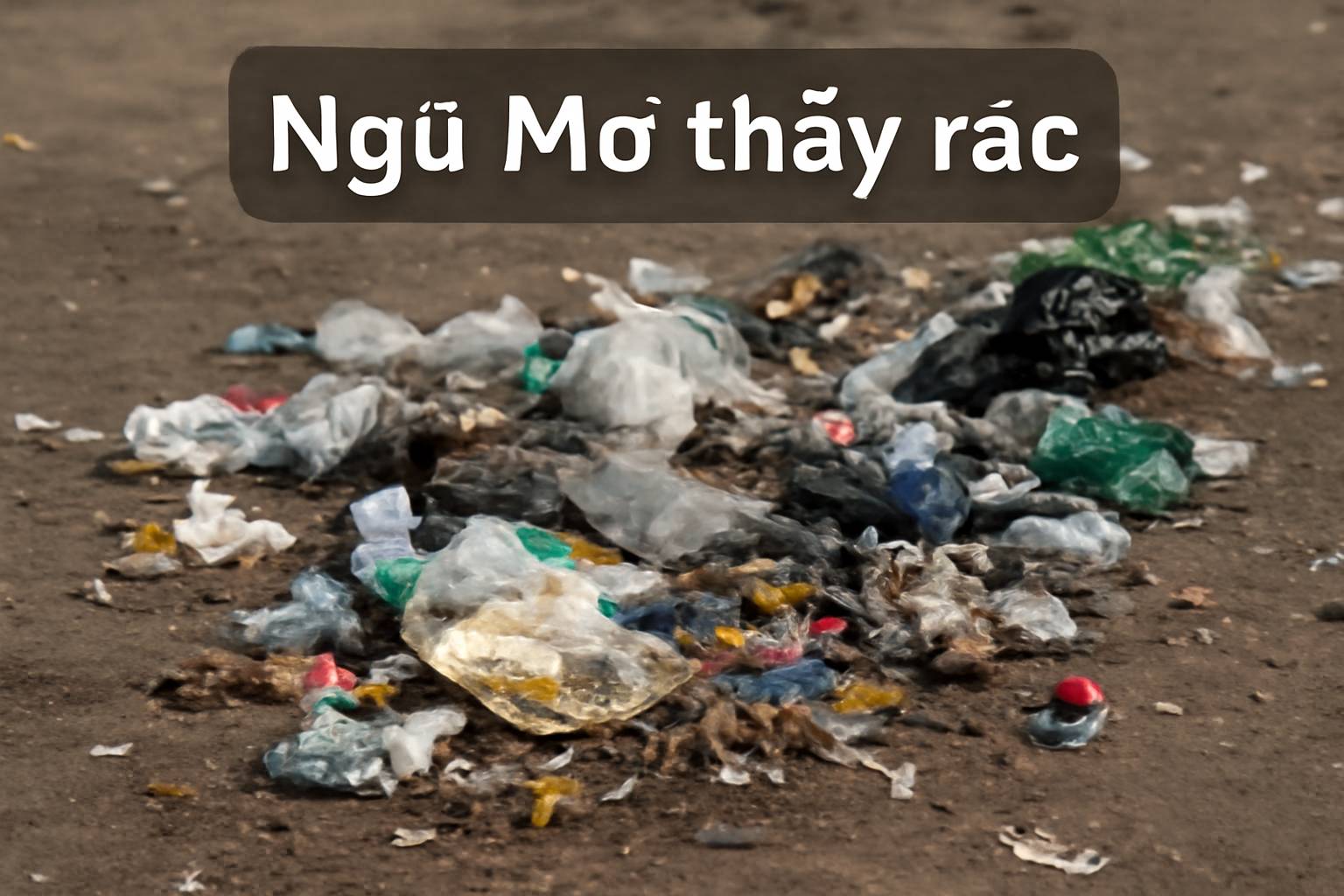 Mơ thấy rác là điềm gì? Đánh số mấy