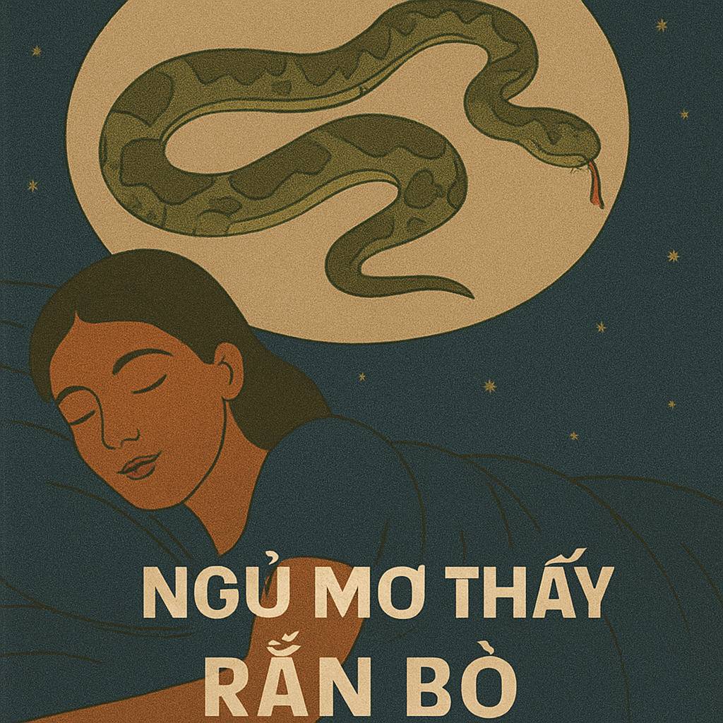 Mơ thấy rắn bò là điềm gì? Đánh số mấy