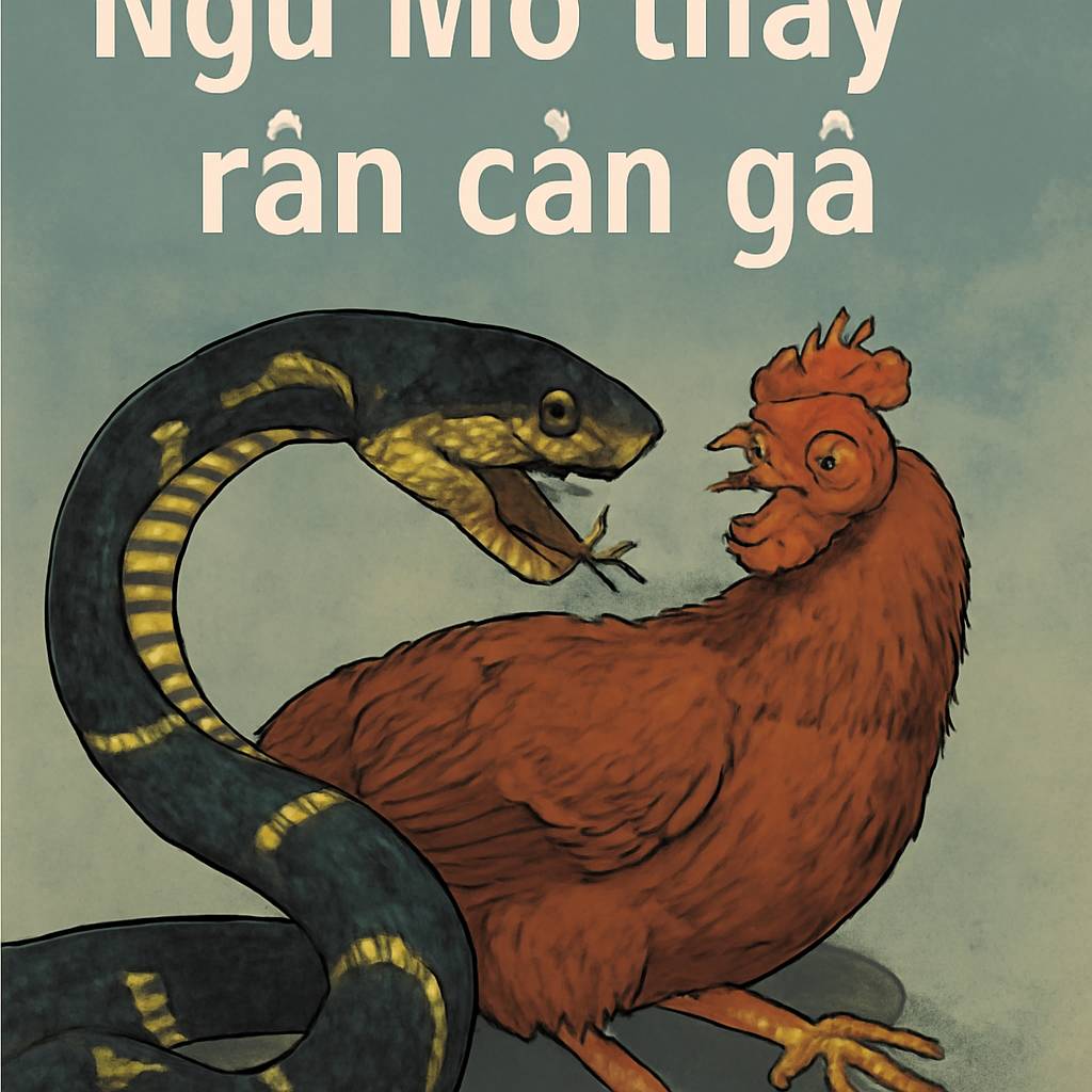 Mơ thấy rắn cắn gà là điềm gì? Đánh số mấy