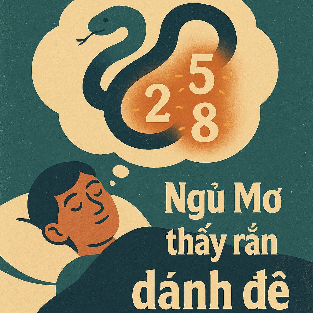 Mơ thấy rắn đánh đề là điềm gì? Đánh số mấy