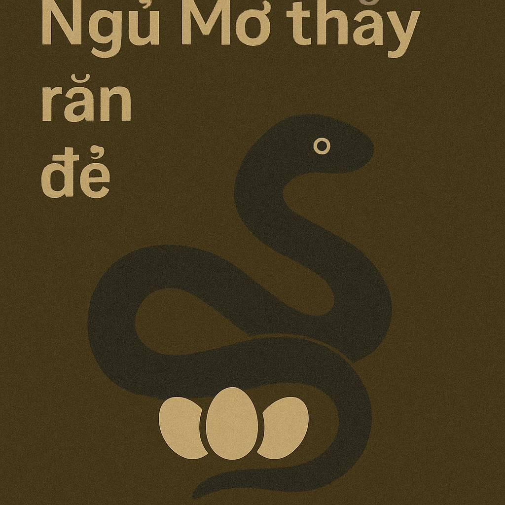 Mơ thấy rắn đẻ là điềm gì? Đánh số mấy chuẩn xác nhất