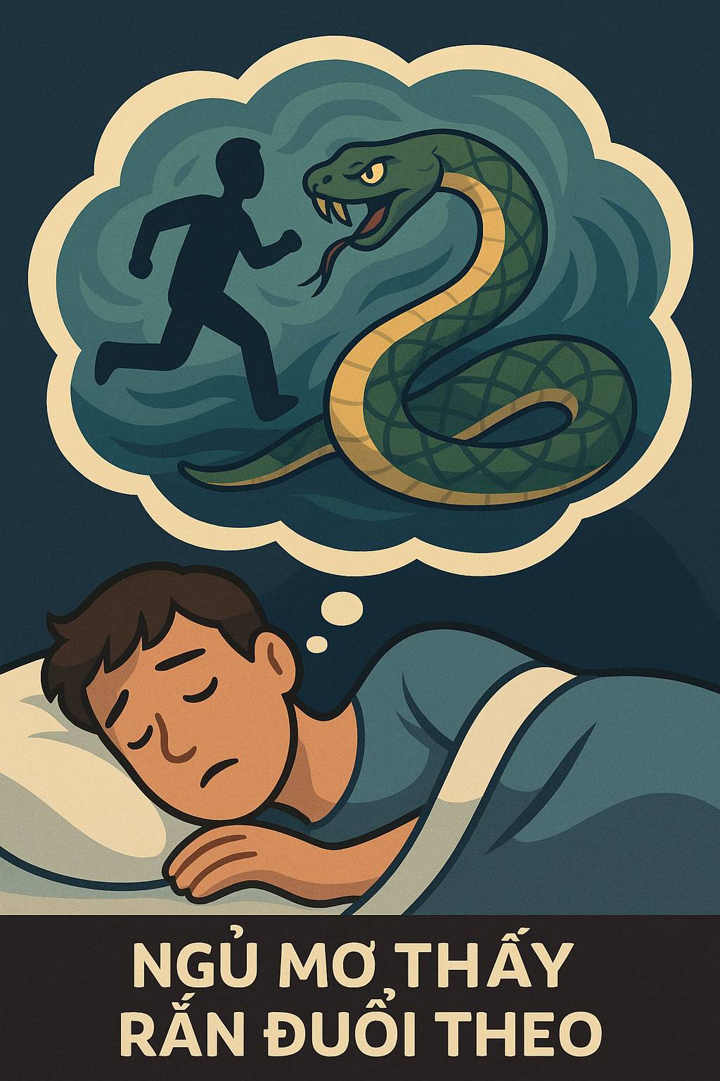 Mơ thấy rắn đuổi theo là điềm gì? Đánh số mấy