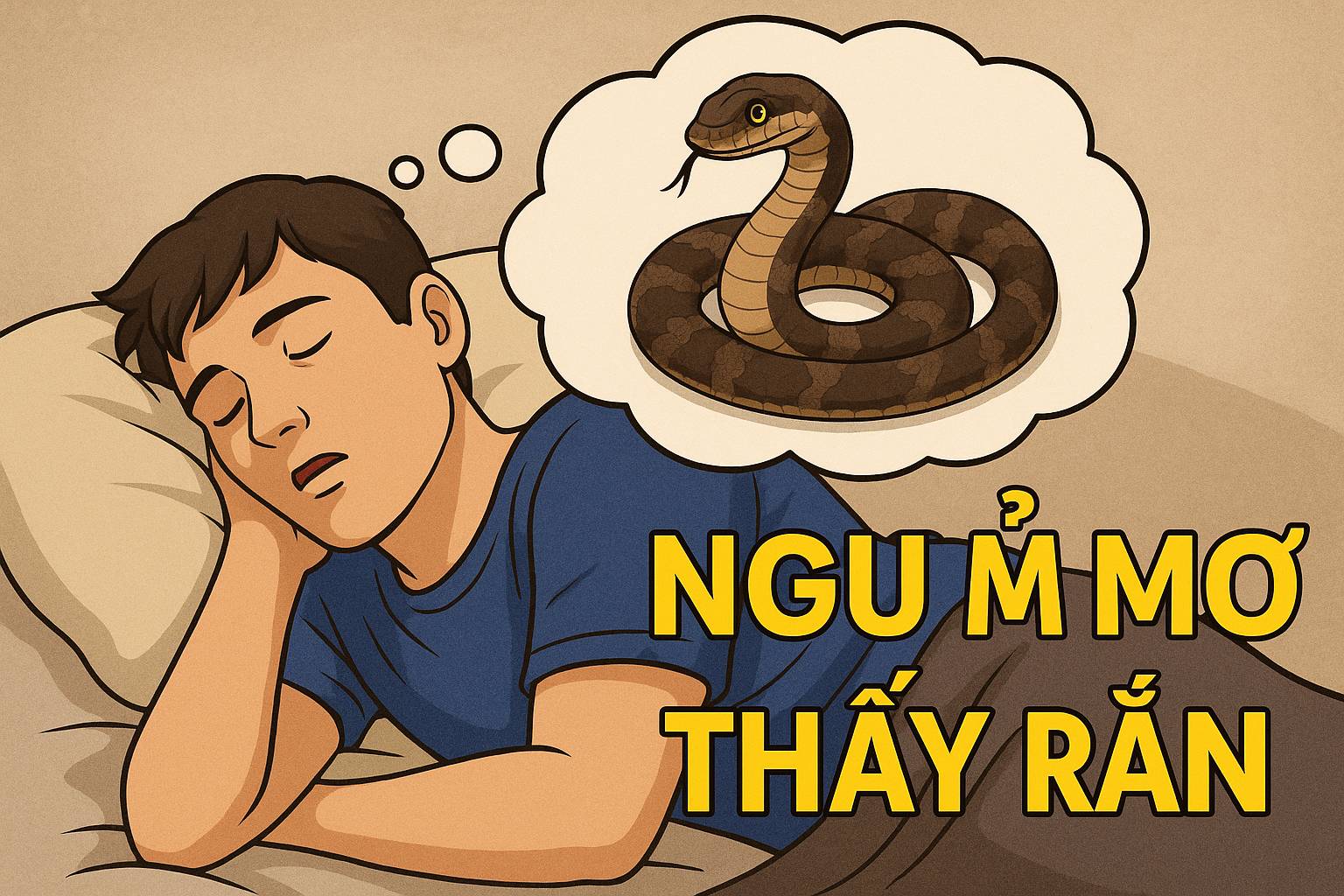 Mơ thấy rắn là điềm gì? Đánh số mấy để may mắn?