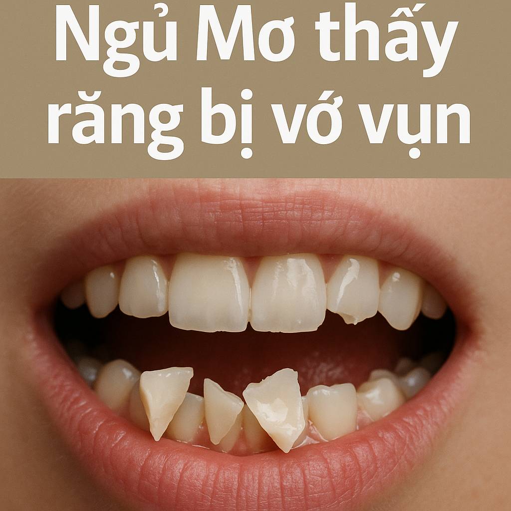 Mơ thấy răng bị vỡ vụn là điềm gì? Đánh số mấy?