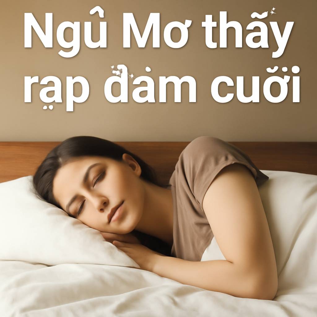 Mơ thấy rạp đám cưới là điềm gì? Đánh số mấy