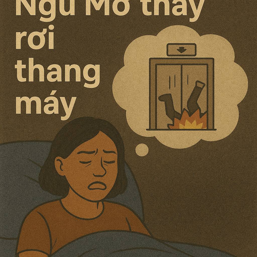 Mơ thấy thang máy rơi là điềm gì? Đánh số mấy?