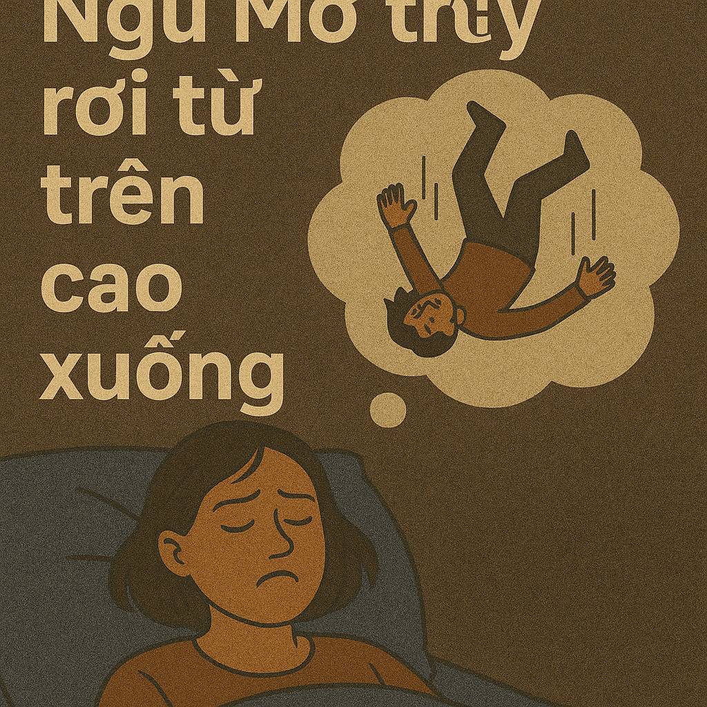 Mơ thấy rơi từ trên cao xuống là điềm gì? Đánh số mấy?