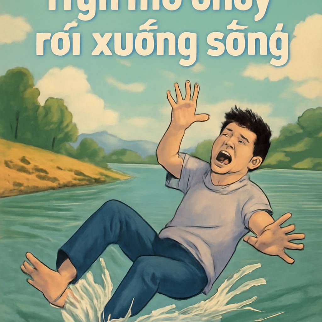 Mơ thấy rơi xuống sông là điềm gì? Đánh số mấy