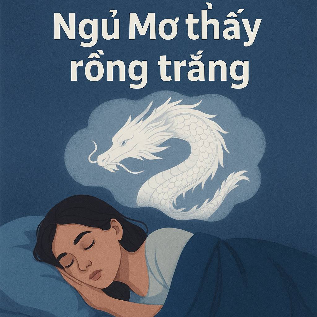 Mơ thấy rồng trắng là điềm gì? Đánh số mấy?