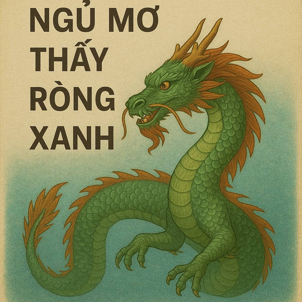 Mơ thấy rồng xanh là điềm gì? Đánh số mấy