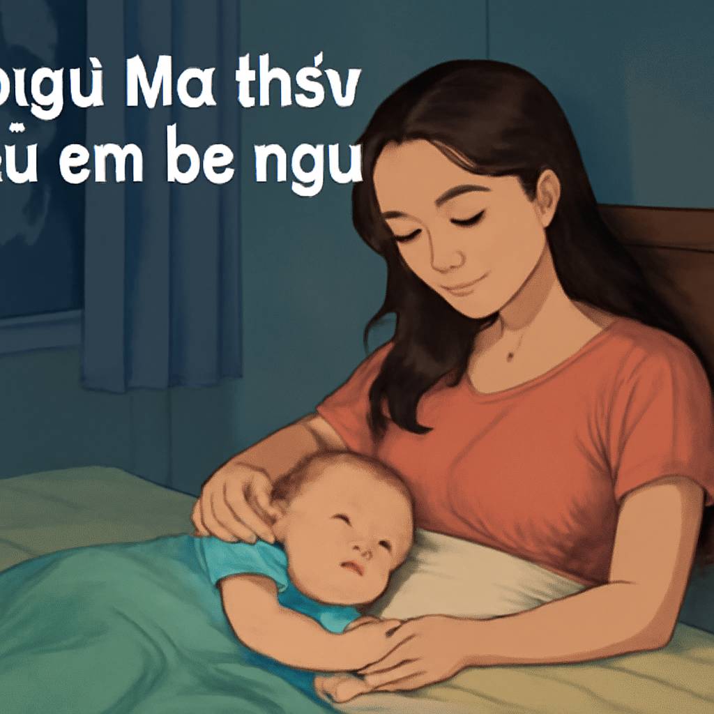 Mơ thấy ru em bé ngủ là điềm gì? Đánh số mấy