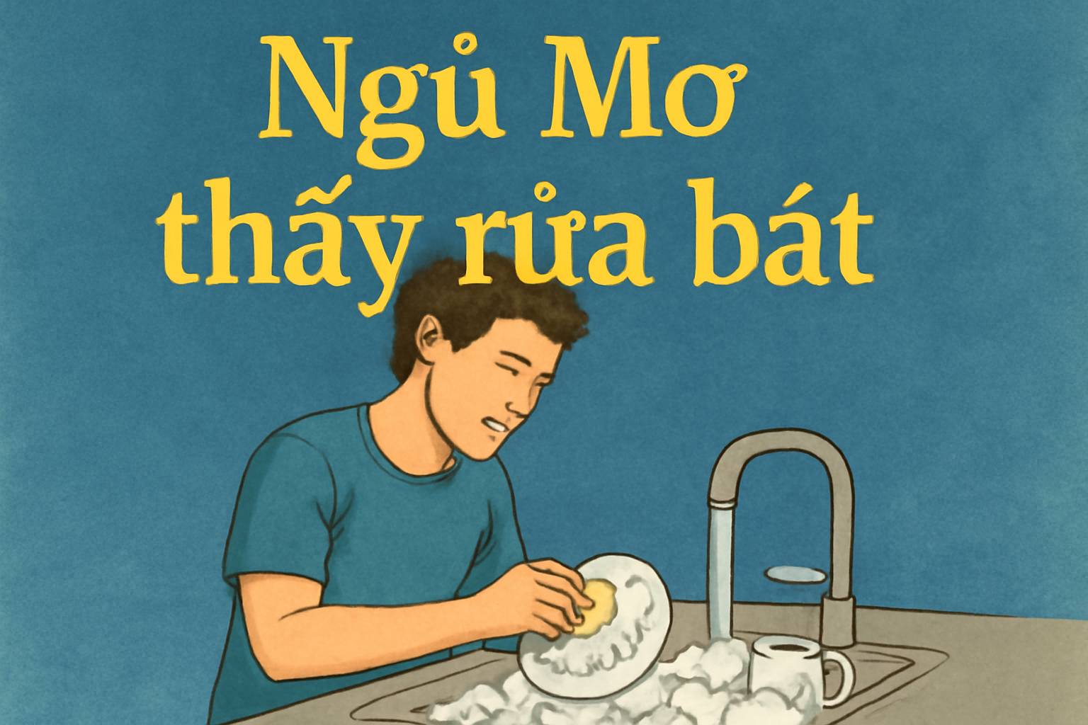 Mơ thấy rửa bát là điềm gì? Đánh số mấy chuẩn nhất