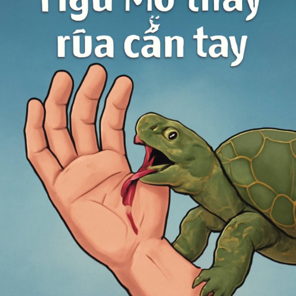 Mơ thấy rùa cắn tay là điềm gì? Đánh số mấy?