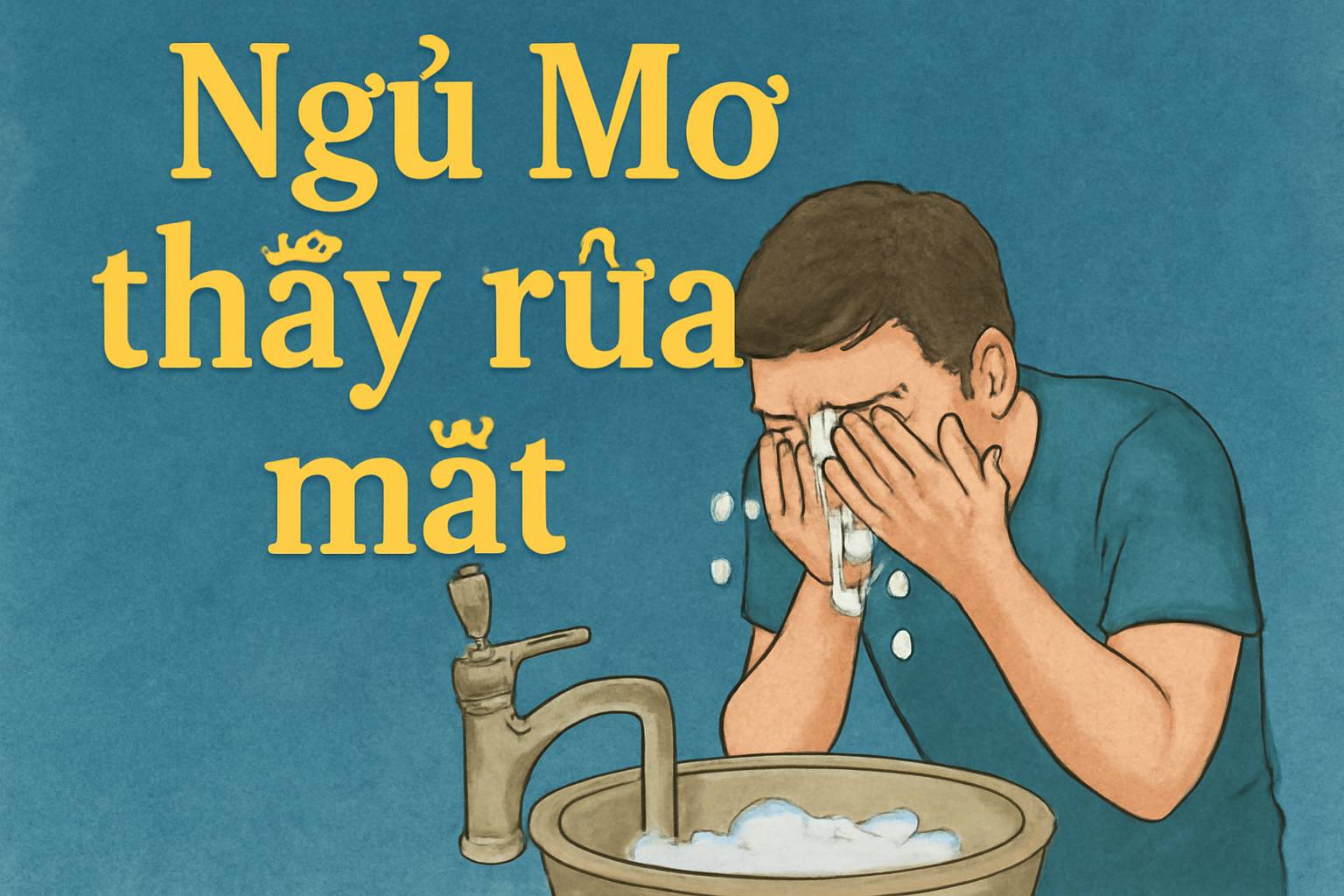 Mơ thấy rửa mặt là điềm gì? Đánh số mấy chuẩn nhất