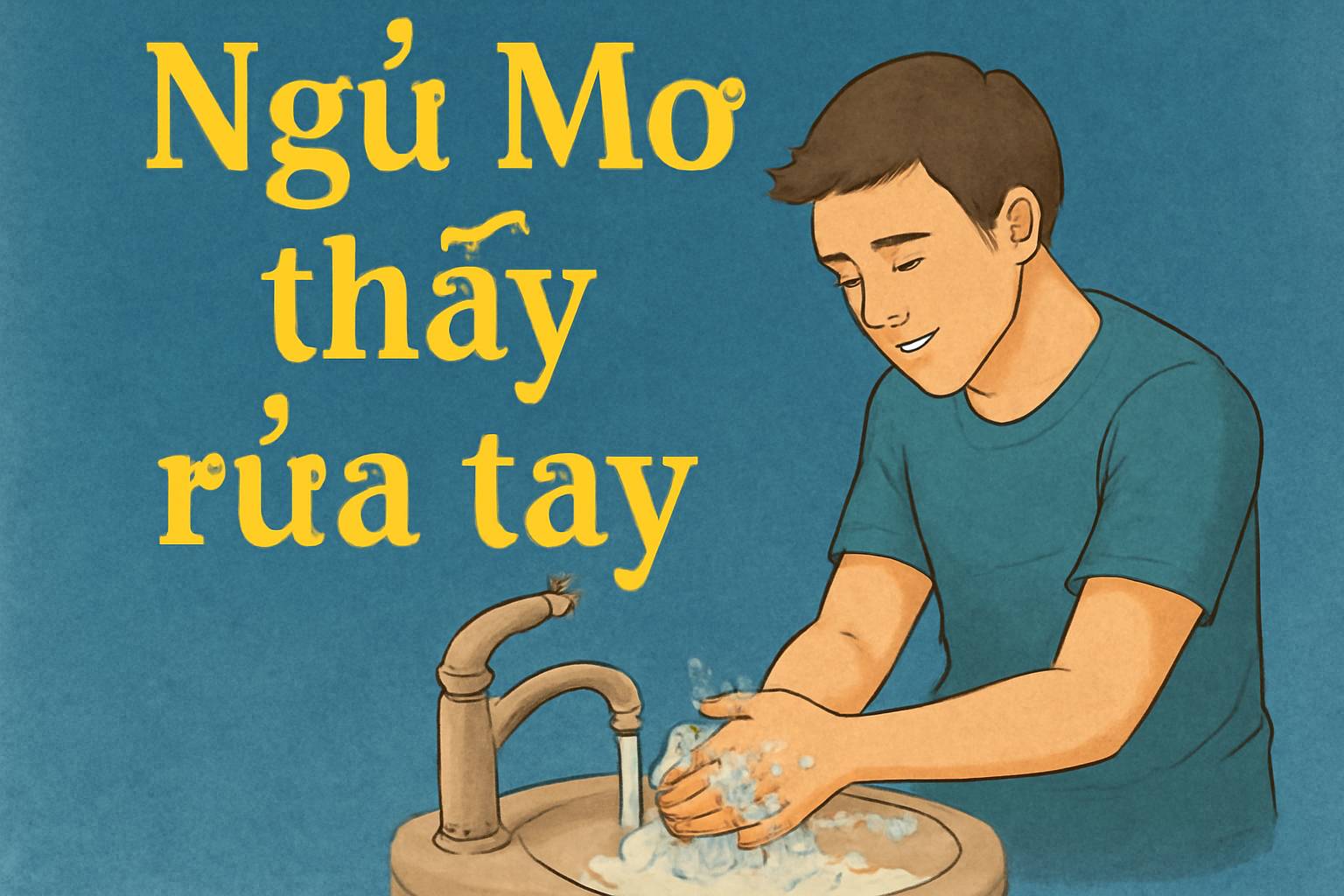 Mơ thấy rửa tay là điềm gì? Đánh số mấy chính xác