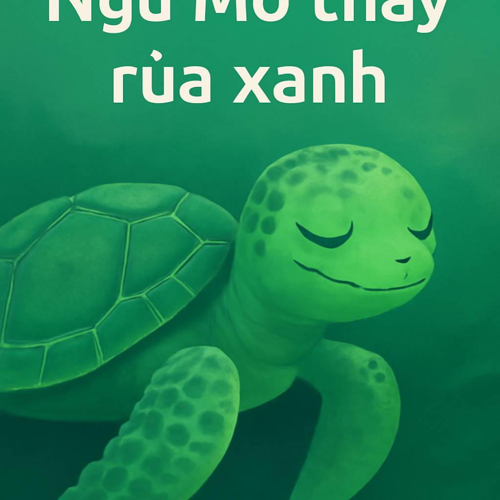 Mơ thấy rùa xanh là điềm gì? Đánh số mấy