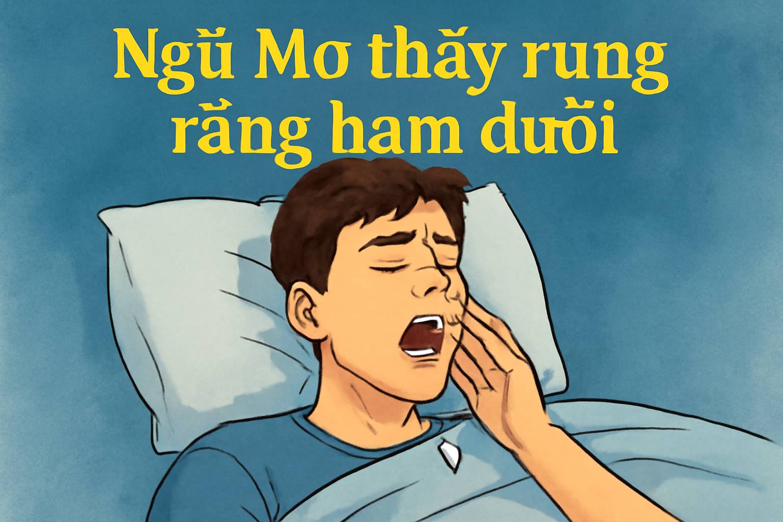 Mơ thấy rụng răng hàm dưới là điềm gì? Đánh số mấy
