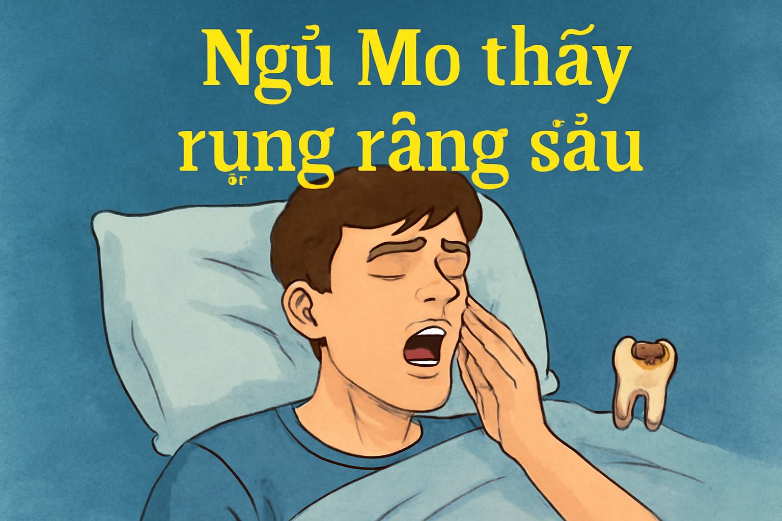 Mơ thấy rụng răng sâu là điềm gì? Đánh số mấy