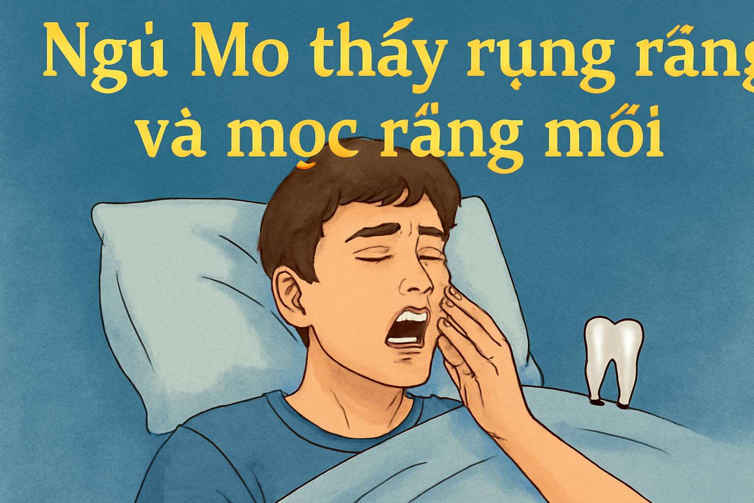 Mơ thấy rụng răng và mọc răng mới là điềm gì? Đánh số mấy