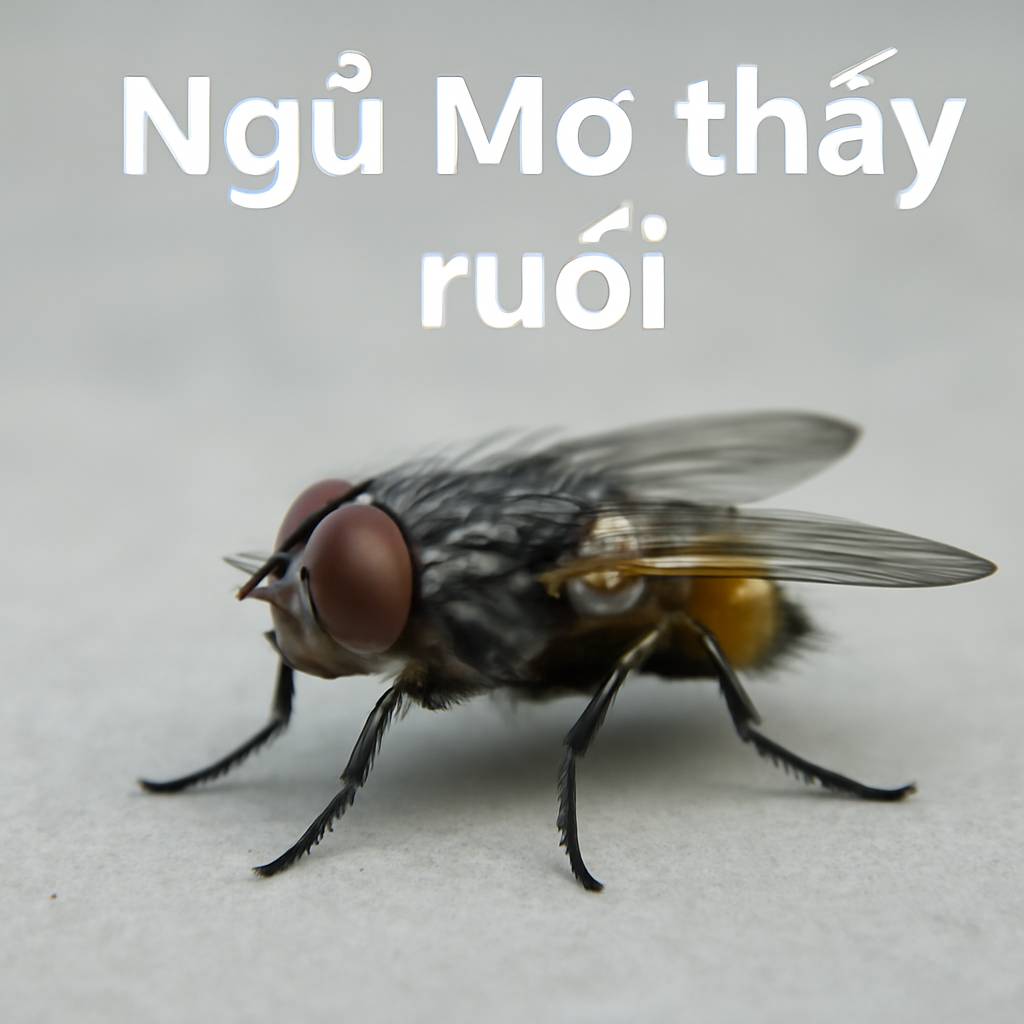 Mơ thấy ruồi là điềm gì? Đánh số mấy