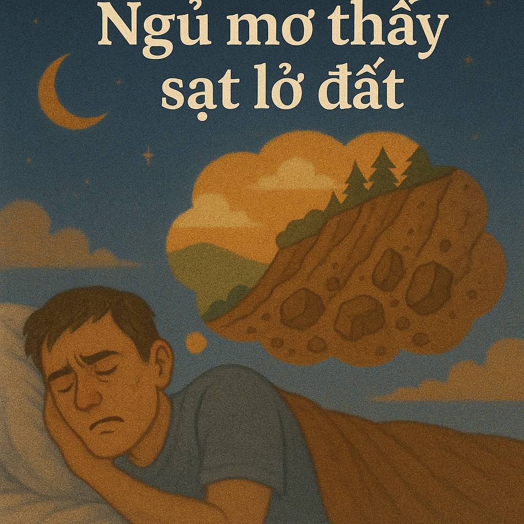 Mơ thấy sạt lở đất là điềm gì? Đánh số mấy