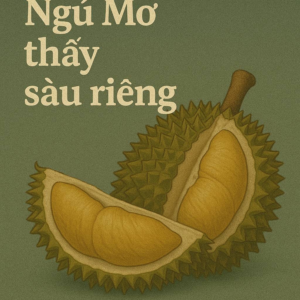 Mơ thấy sầu riêng là điềm gì? Đánh số mấy